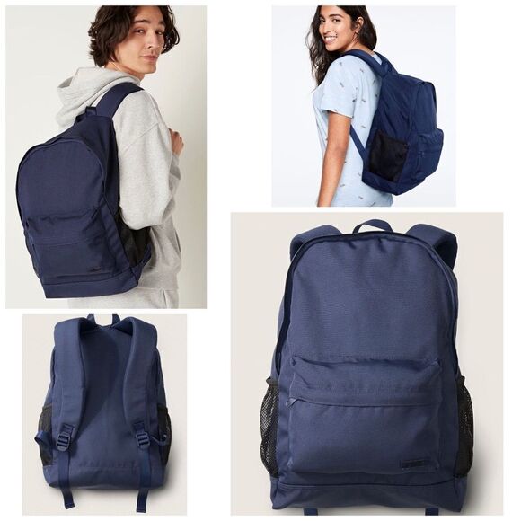 [pink] navy classic backpack - Picture 2 of 2